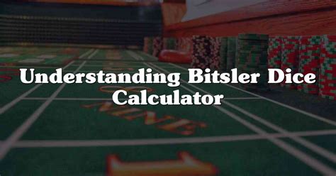 bitsler dice calculator